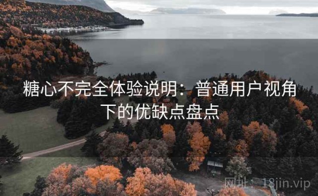 糖心不完全体验说明：普通用户视角下的优缺点盘点