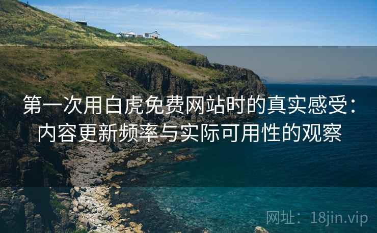 第一次用白虎免费网站时的真实感受：内容更新频率与实际可用性的观察